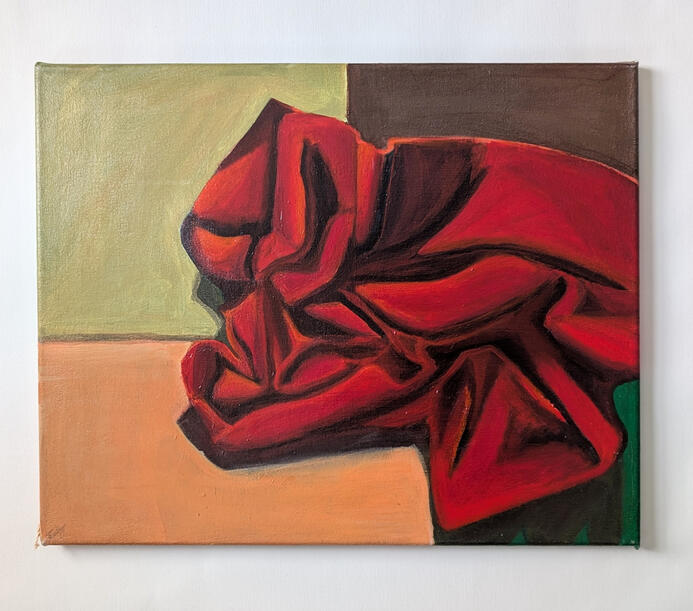 tuscan 2022: 20x18 acrylic on canvas